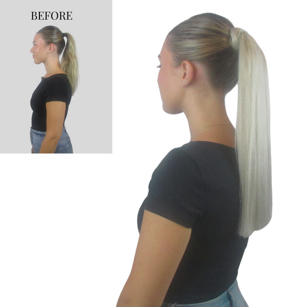 Ponytail Hair Extensions - Custom - - IDENTITY