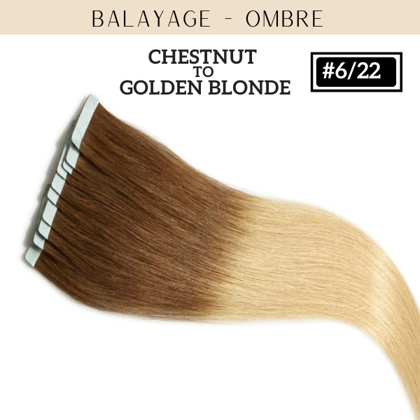 Custom Tape In Extensions - 4 Packs (40 Pieces) 100g - IDENTITY