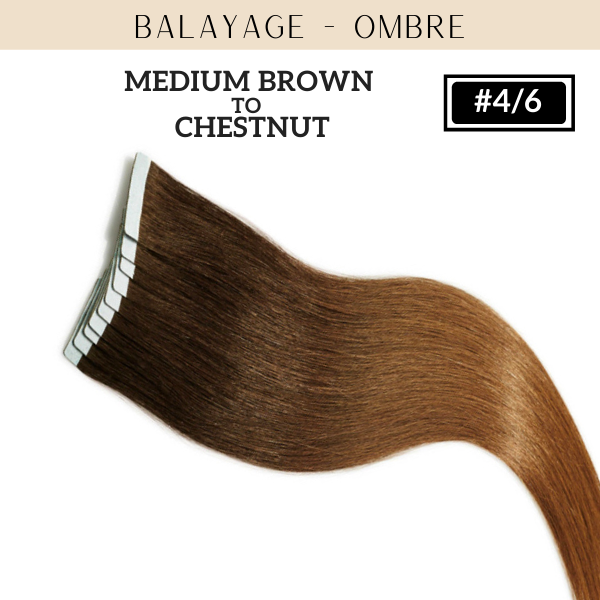 Custom Tape In Extensions - 4 Packs (40 Pieces) 100g - IDENTITY