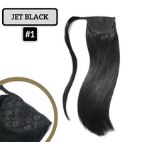 Black Ponytail Extension 16" - IDENTITY