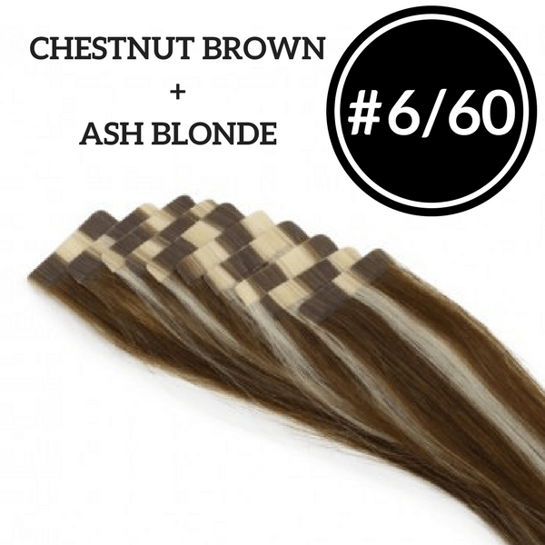 Custom Tape In Extensions - 4 Packs (40 Pieces) 100g | Identity Hair Extensions 