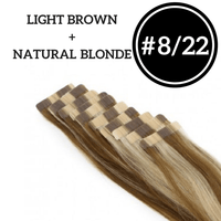 Custom Tape In Extensions - 4 Packs (40 Pieces) 100g | Identity Hair Extensions 