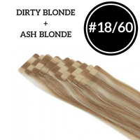 Custom Tape In Extensions - 4 Packs (40 Pieces) 100g | Identity Hair Extensions