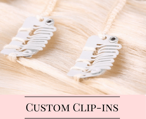 Custom Made Clip In Extensions | Identity Hair Extensions