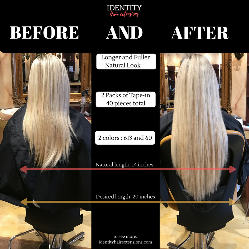 Application for Tape -in  Extensions to perfection.