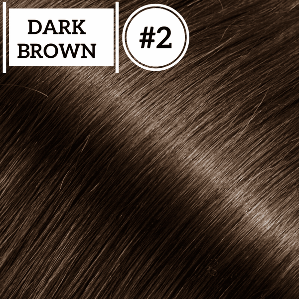 Ponytail Extension 16" Dark Brown #2 - IDENTITY