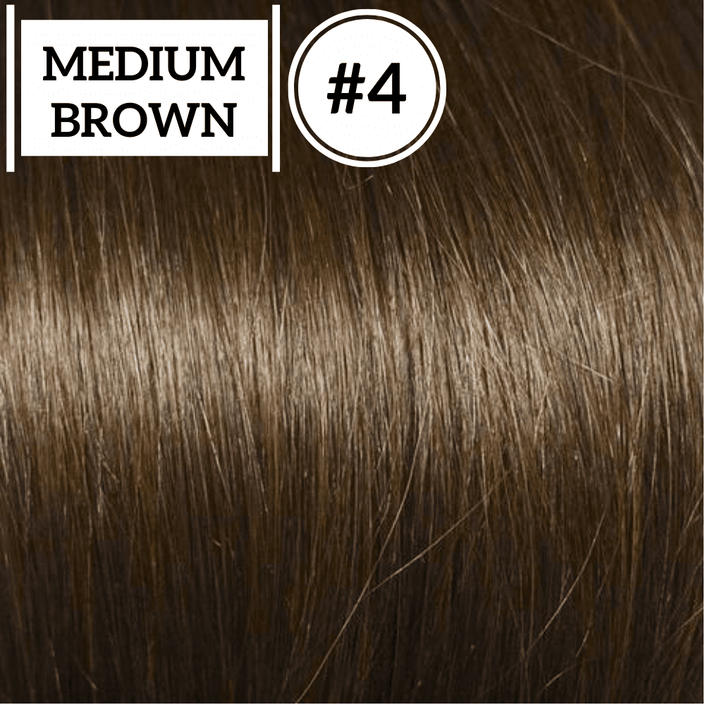 Ponytail Extension 16" Medium Brown #4 - IDENTITY