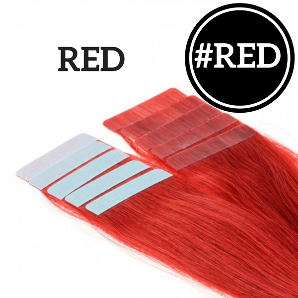 Human hair extensions tape in clearance