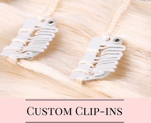 Custom Made Clip In Extensions | Identity Hair Extensions 